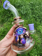 Load image into Gallery viewer, Electroformed Glass Water Pipe