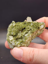 Load image into Gallery viewer, Quartz and Epidote