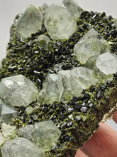 Load image into Gallery viewer, Quartz and Epidote