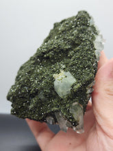 Load image into Gallery viewer, Quartz and Epidote