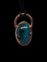 Load image into Gallery viewer, Chrysocola and Malachite Pendant