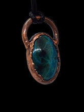Load image into Gallery viewer, Chrysocola and Malachite Pendant