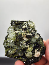 Load image into Gallery viewer, Quartz and Epidote