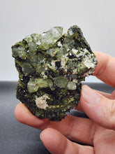 Load image into Gallery viewer, Quartz and Epidote