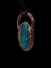 Load image into Gallery viewer, Chrysocola and Malachite Pendant